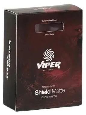 Sleeves Viper Matte – Vinho Infernal (100 un.)