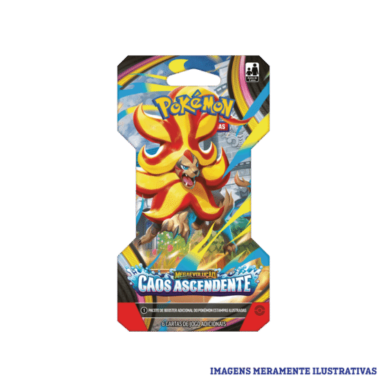 (PT-BR) Blister Unitário Pokémon ME04 – Caos Ascendente