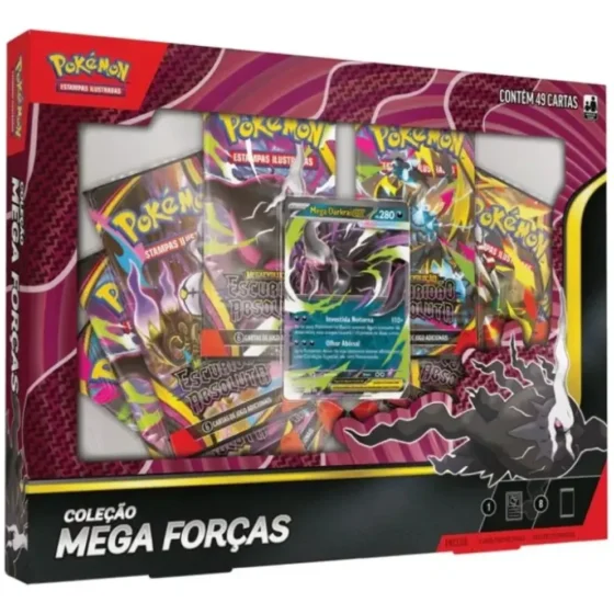 (PT-BR) Box Pokémon Mega Forças – Mega Darkrai ex