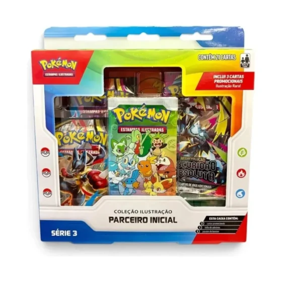 (PT-BR) Box Pokémon – Parceiro Inicial – Série 3