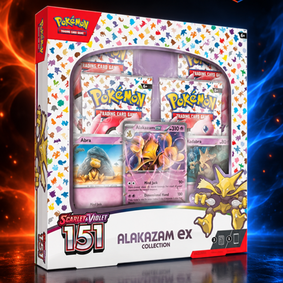 (EN) Box Pokémon SV3.5 – 151 – Alakazam ex